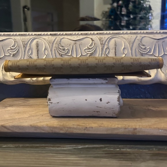 CELINE Macadam Bifold Long Wallet Caramel Brown Vachetta Genuine Leather - Picture 8 of 16